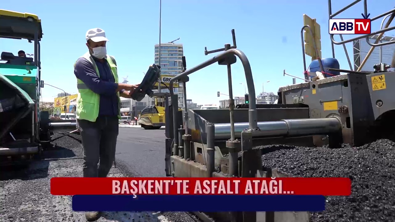 BAŞKENT&#39;TE 7/24 ASFALT ATAĞI