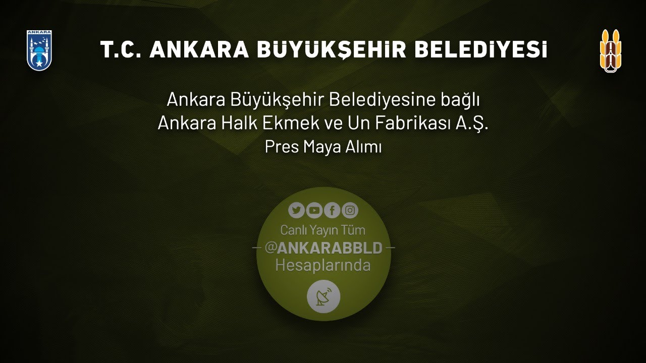 Ankara Halk Ekmek ve Un Fabrikası  A.Ş. Pres Maya Alımı İşi