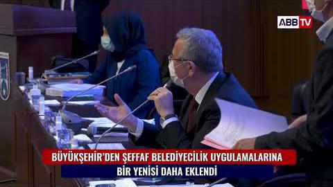 BÜYÜKŞEHİR &quot;ŞEFFAF BELEDİYECİLİK&quot; UYGULAMALARINA BİR YENİSİNİ DAHA EKLEDİ