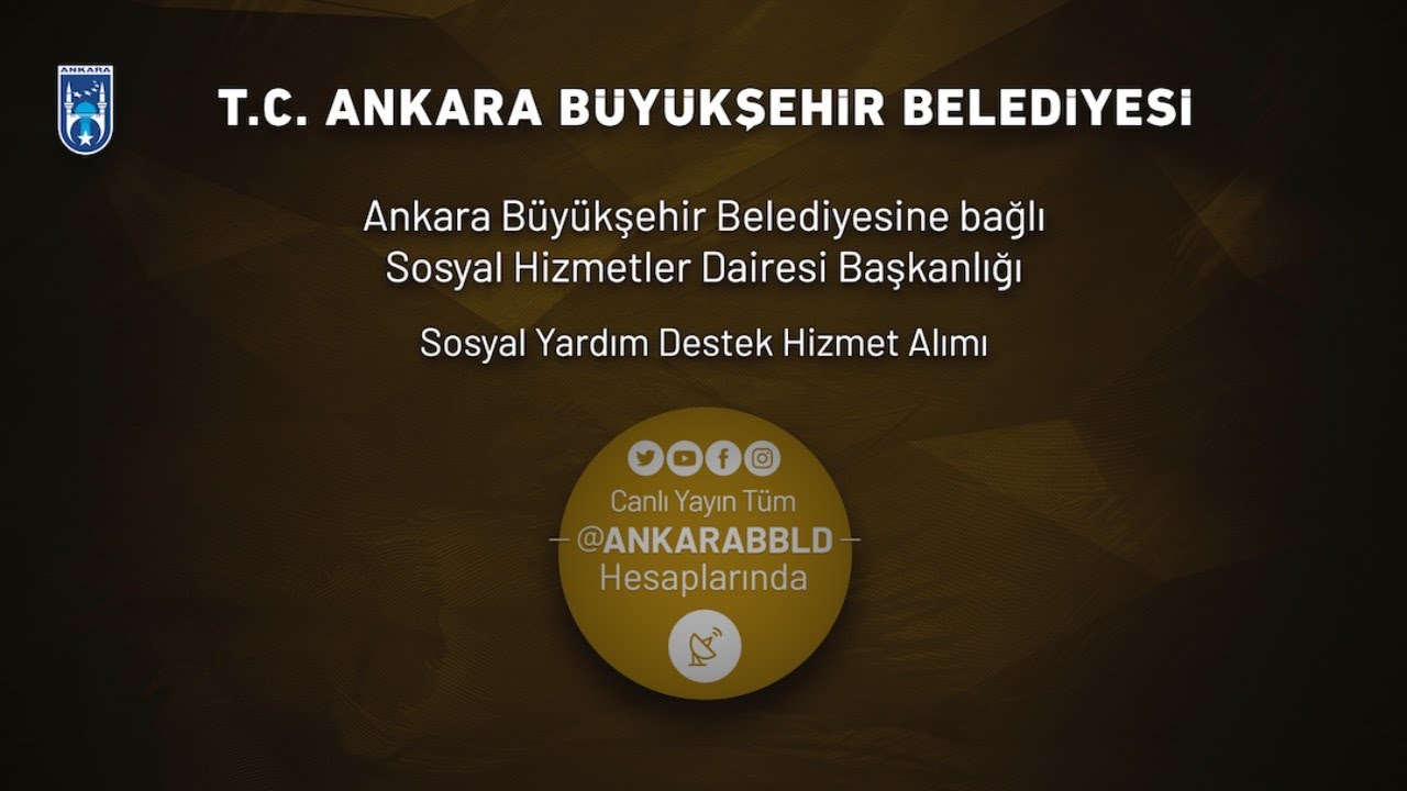 Sosyal Hizmetler Dairesi Başkanlığı Sosyal Yardım Destek Hizmet Alımı