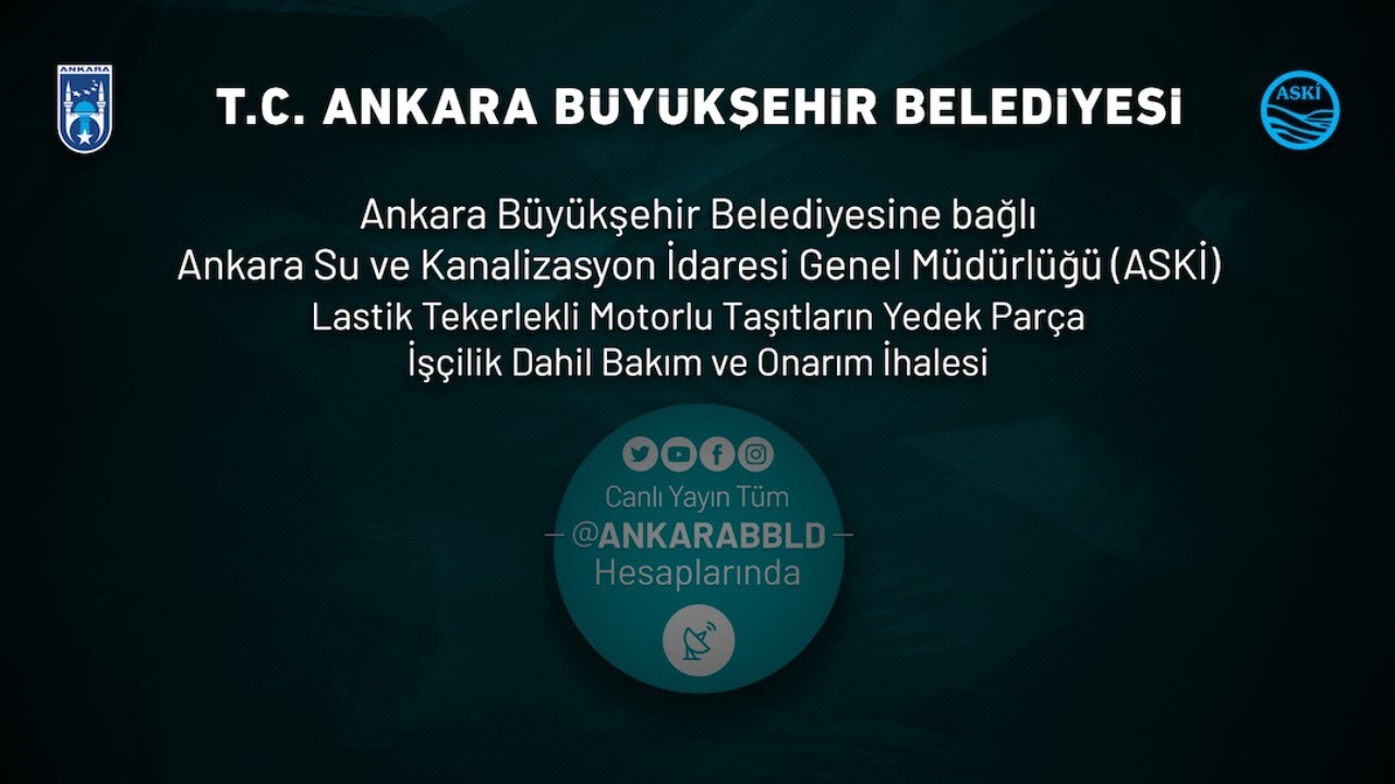 Lastik Tekerlekli Motorlu Taşıtların Yedek Parça İşçilik Dahil Bakım ve Onarım İhalesi