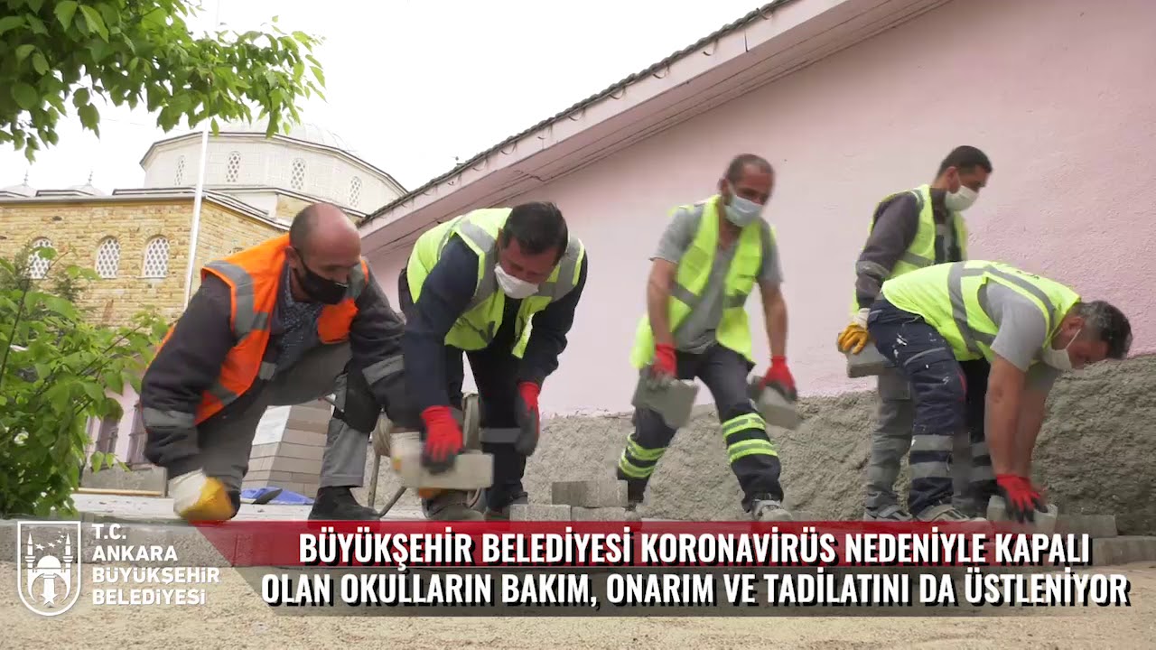 BAŞKENT&#39;TE ÜST GEÇİT VE OKULLARA YENİ GÖRÜNÜM