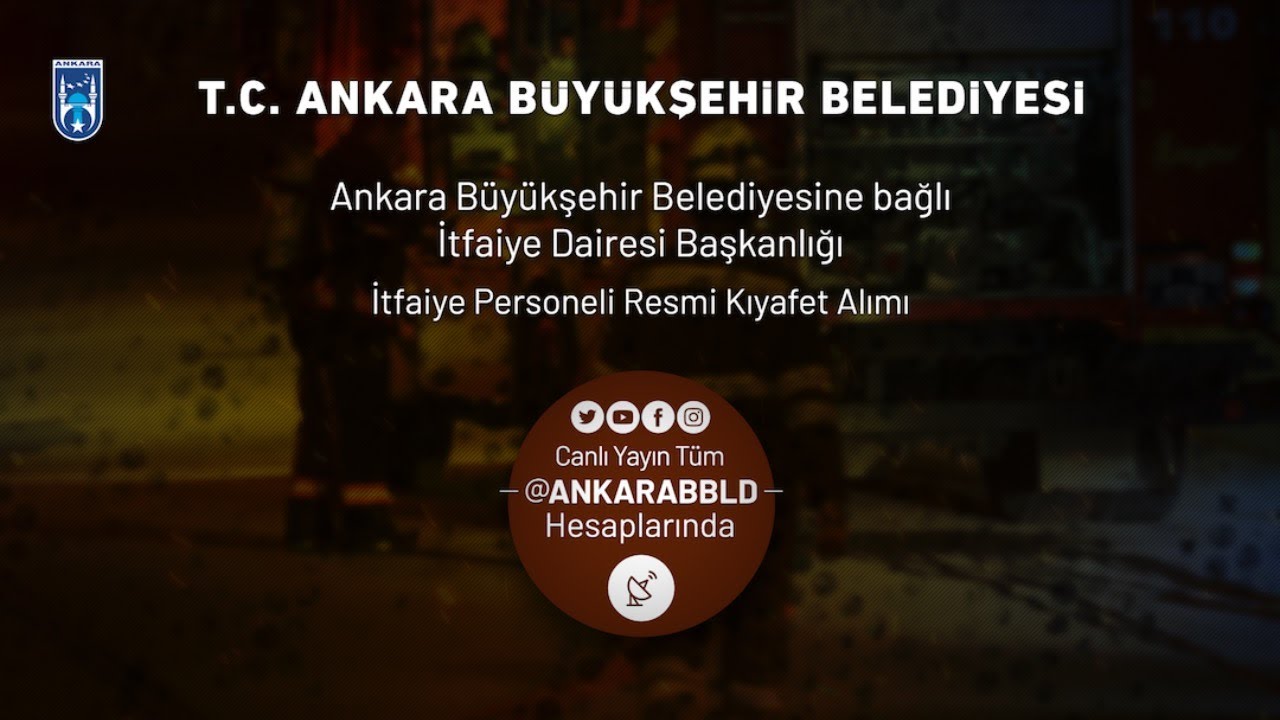 İtfaiye Dairesi Başkanlığı İtfaiye Personeli Resmi Kıyafet Alımı