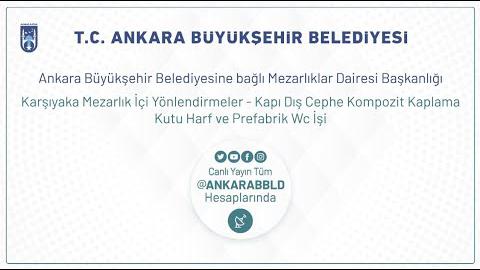 Karşıyaka Mezarlığı Yönlendirmeler - Kapı Dış Cephe Kompozit Kaplama Kutu Harf ve Prefabrik WC İşi