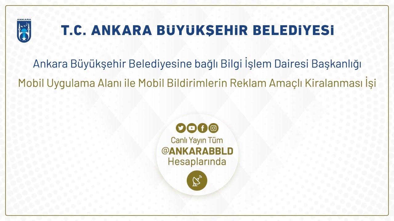 Bilgi İşlem Dairesi Başkanlığı Mobil Uygulama Alanı ile Mobil Bildirimlerin Reklam Amaçlı Kiralanma