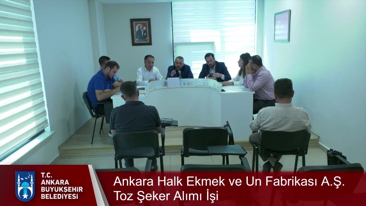 Ankara Halk Ekmek ve Un Fabrikası A.Ş. Toz Şeker Alımı İşi