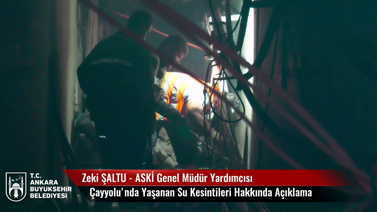 Çayyolu&#39;nda Yaşanan Su Kesintileri Hakkında Açıklama