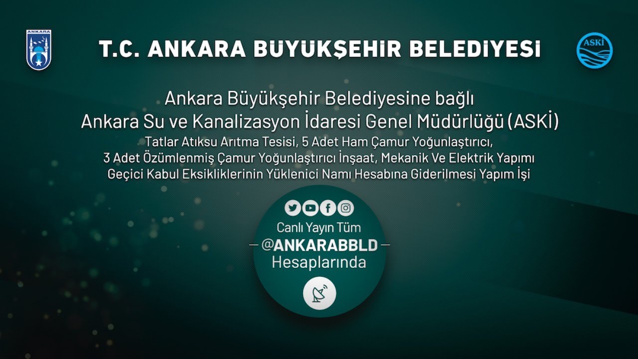 ASKİ Genel Müdürlüğü İnşaat, Mekanik Ve Elektrik Geçici Kabul Eksikliklerinin Yapım İşi