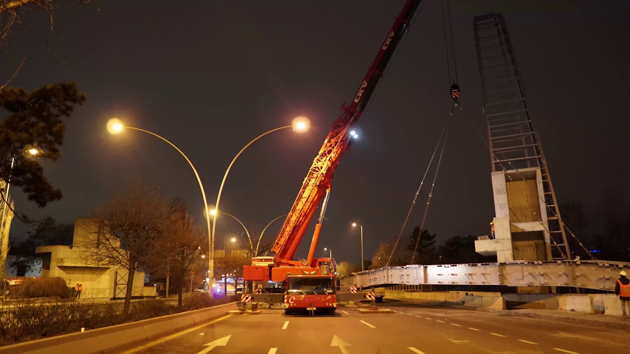 ABB TURGUT ÖZAL BULVARI ÜZERİ A.Ü. DIŞKAPI KAMPÜSÜ YAYA ÜST GEÇİDİ YAPIMI