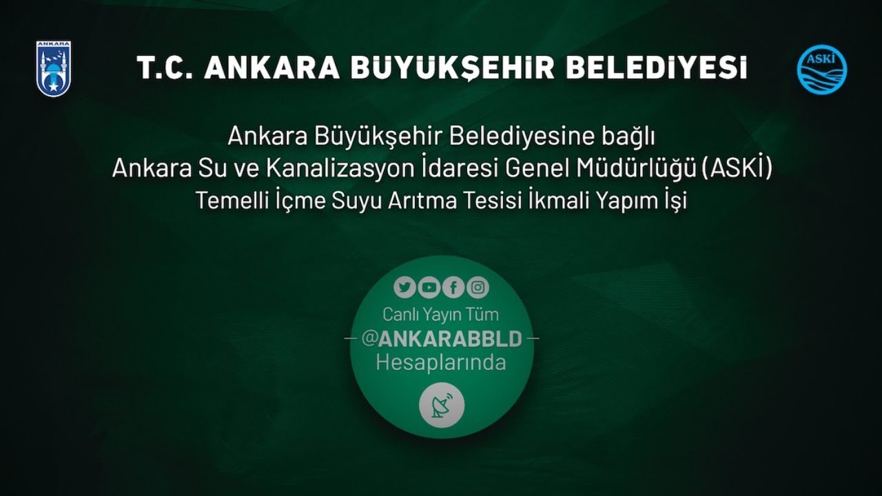 ASKİ Genel Müdürlüğü Temelli İçme Suyu Arıtma Tesisi İkmali Yapım İşi