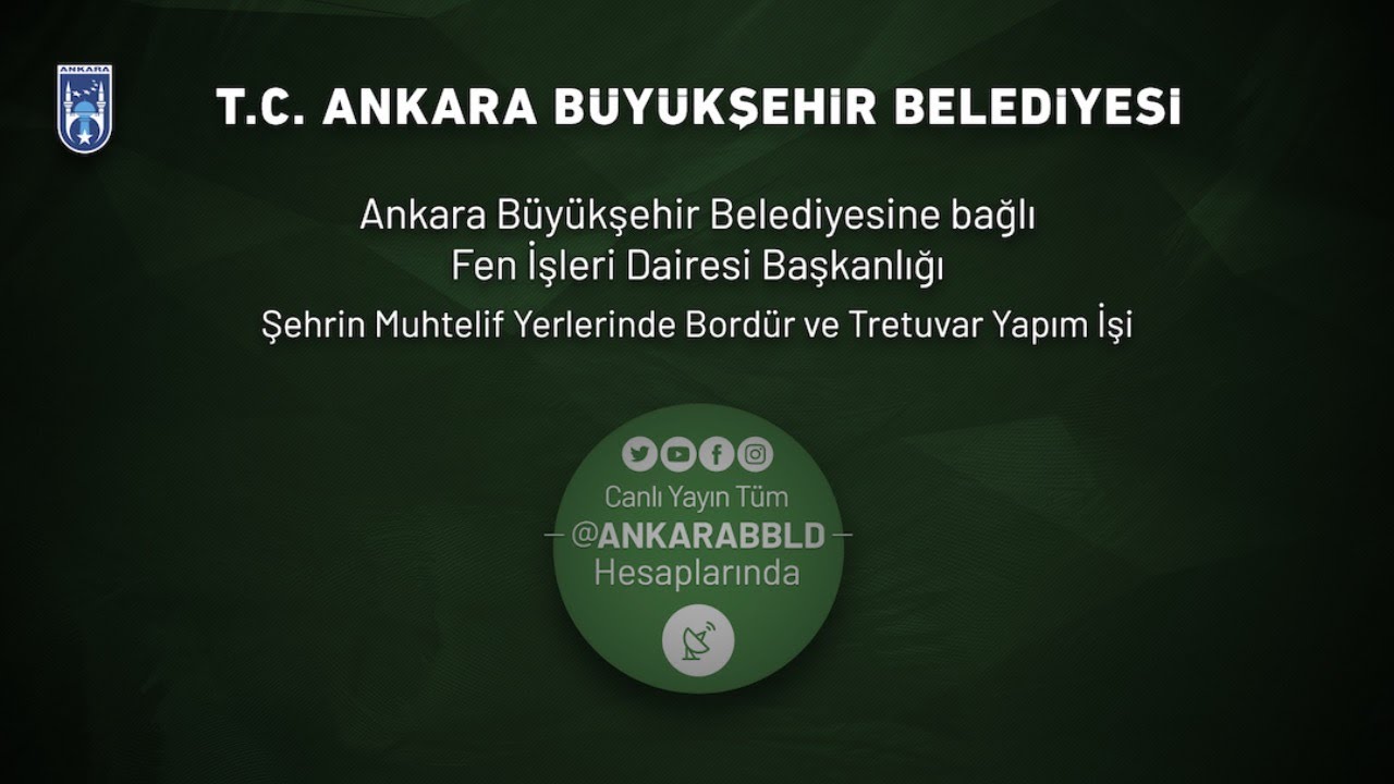 Fen İşleri Dairesi Başkanlığı Şehrin Muhtelif Yerlerinde Bordür ve Tretuvar Yapım İşi