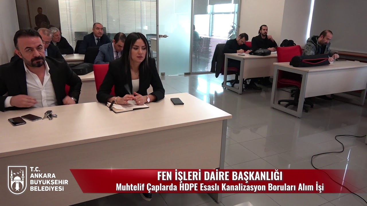 ABB  - Fen İşleri Dairesi Başkanlığı Muhtelif Çaplarda HDPE Esaslı Kanalizasyon Boruları Alımı İşi