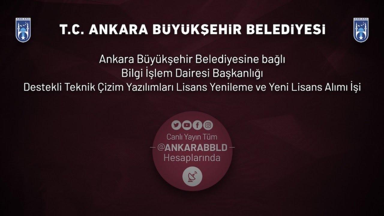 Bilgi İşlem Dairesi - Destekli Teknik Çizim Yazılımları Lisans Yenileme ve Yeni Lisans Alım İşi