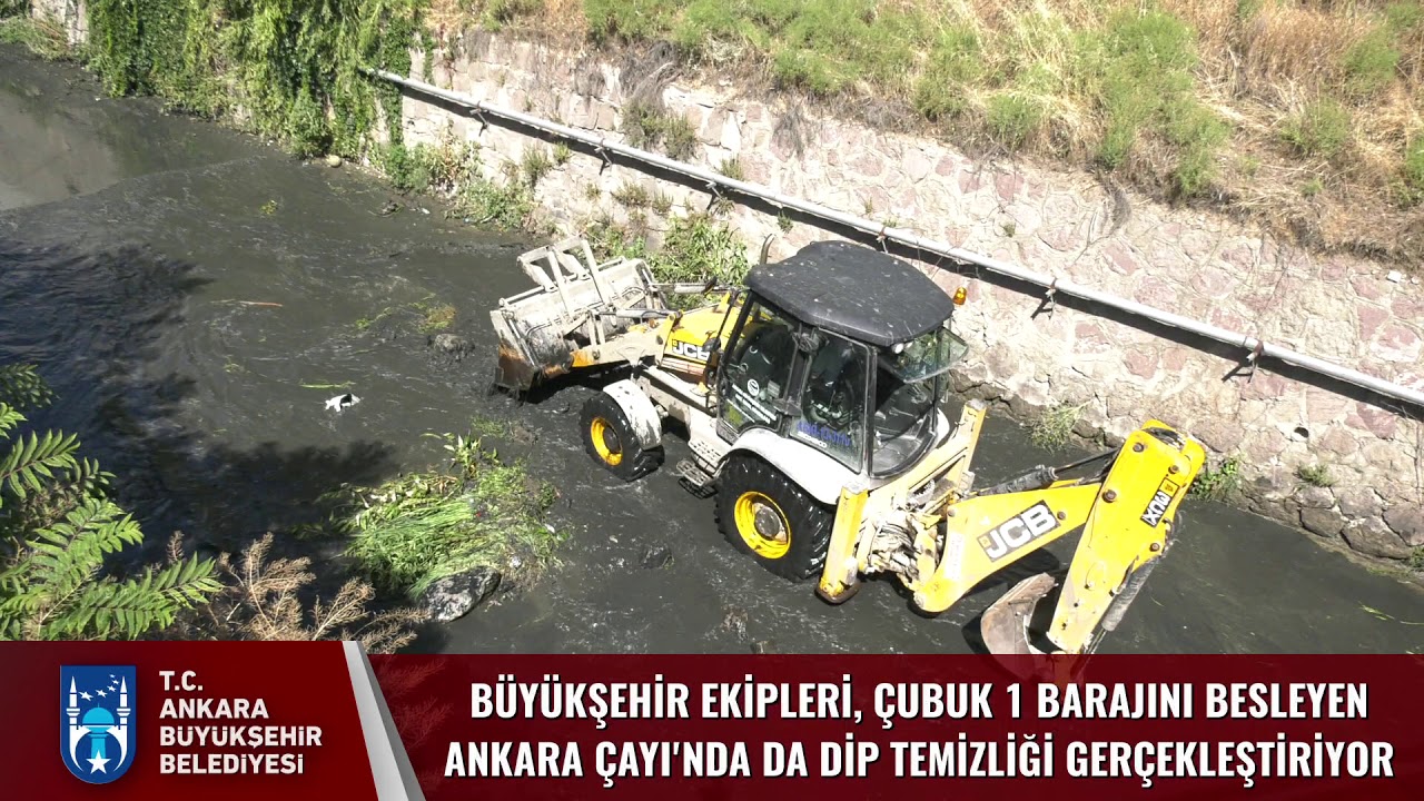 Ekiplerimiz Çubuk 1 Barajı&#39;nın temizliğine devam ediyor