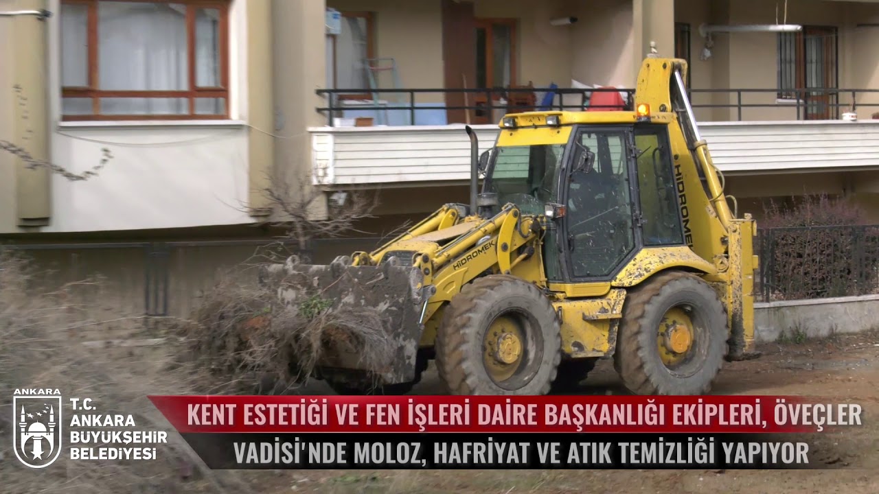 ÖVEÇLER VADİSİ&#39;NDE TEMİZLİK