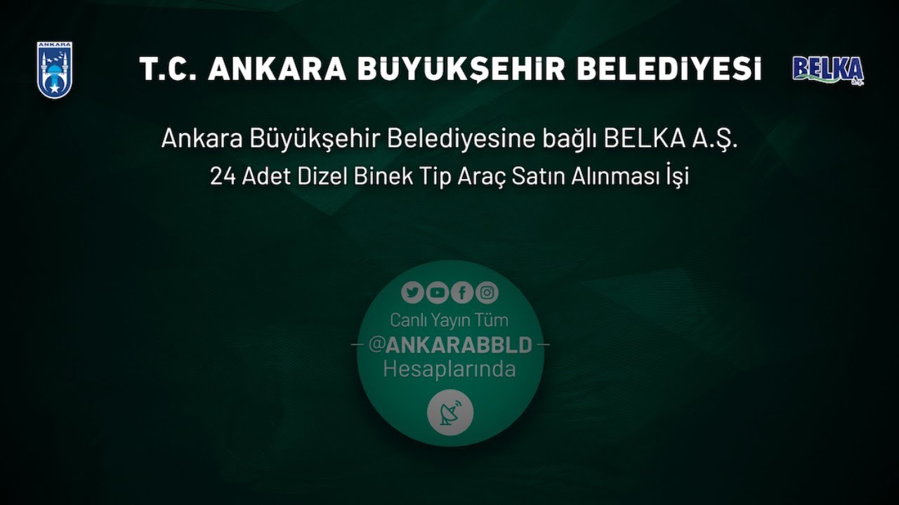 BELKA A.Ş. 24 Adet Dizel Binek Tip Araç Satın Alınması İşi