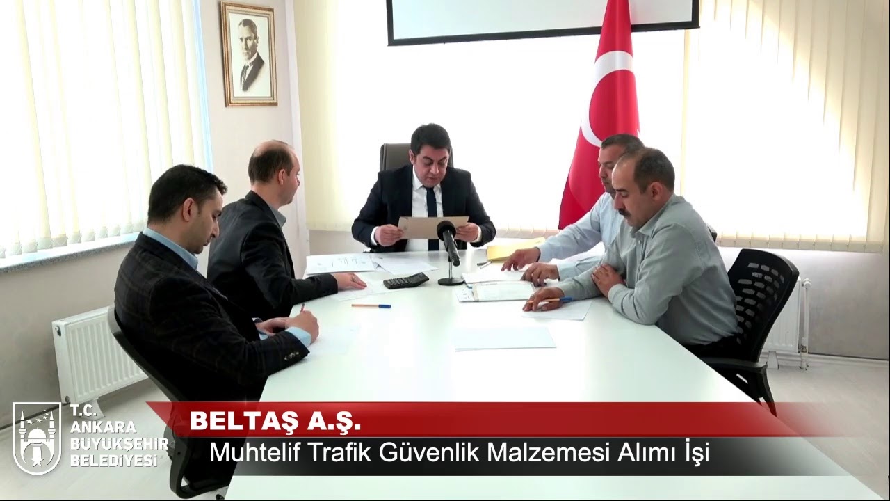 BELTAŞ A.Ş. Muhtelif Trafik Güvenlik Malzemesi Alımı İşi