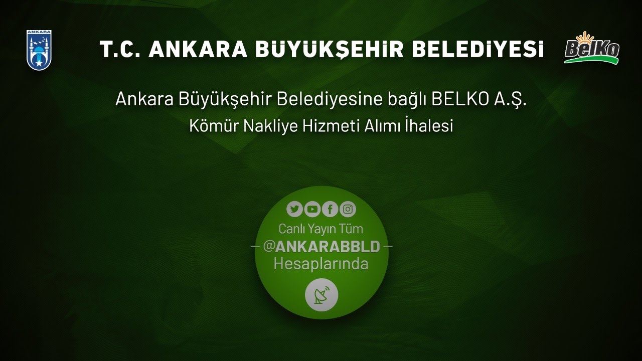 BELKO A.Ş. Kömür Nakliye Hizmeti Alımı İşi