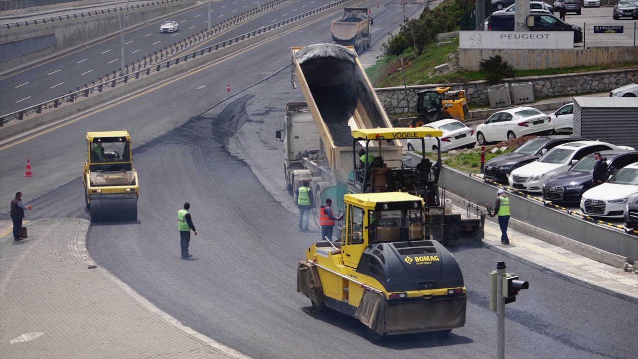 ASFALTI YENİLENEN YOLLAR BAŞKENT&#39;E ÇOK YAKIŞTI