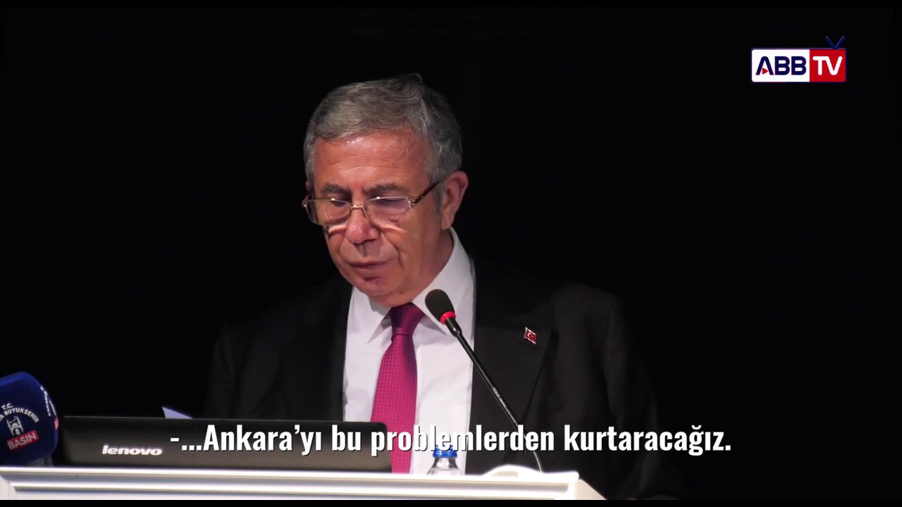 BAŞKAN YAVAŞ ANKARA İÇME SUYU, ATIK SU, YAĞMUR SUYU YÖNETİMİ MASTER PLANI TOPLANTISINA KATILDI