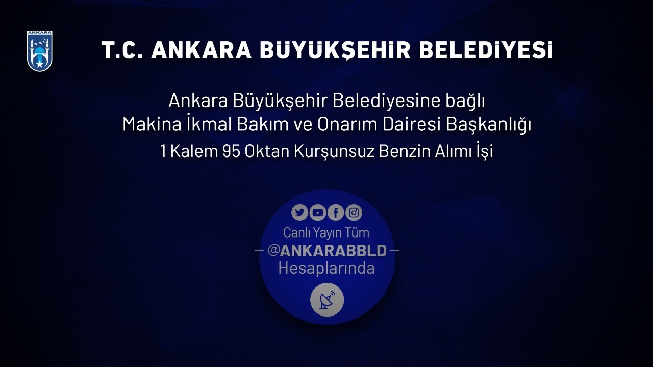 T.C Ankara Büyükşehir Belediyesi Makina İkmal Bakım ve Onarım Dairesi Başkanlığı
