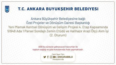 ÖZEL PROJELER VE DÖNÜŞÜM DAİRESİ YENİ MAMAK KENTSEL DÖNÜŞÜM VE GELİŞİM PROJESİ ARAZİ ÖLÇÜ ALIM İŞİ