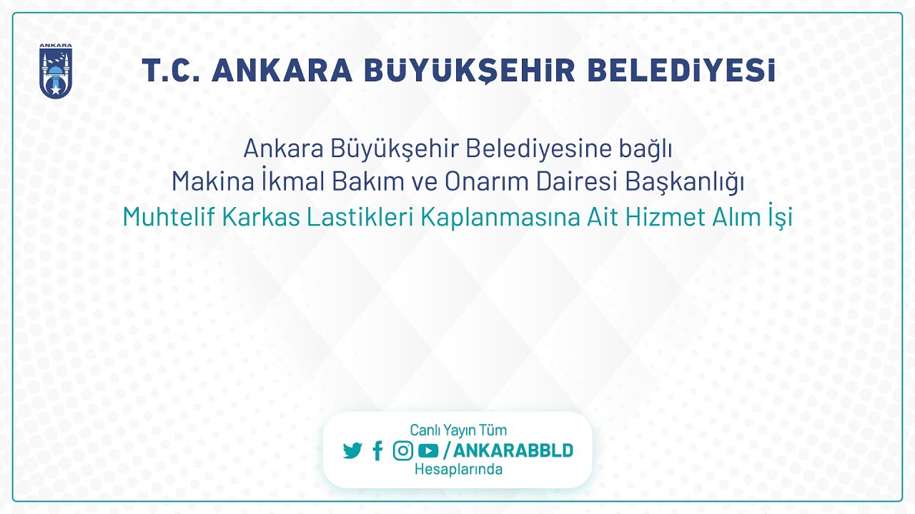 MAKİNA İKMAL BAKIM VE ONARIM DAİRESİ  MUHTELİF KARKAS LASTİKLERİ KAPLANMASINA AİT HİZMET ALIM İŞİ