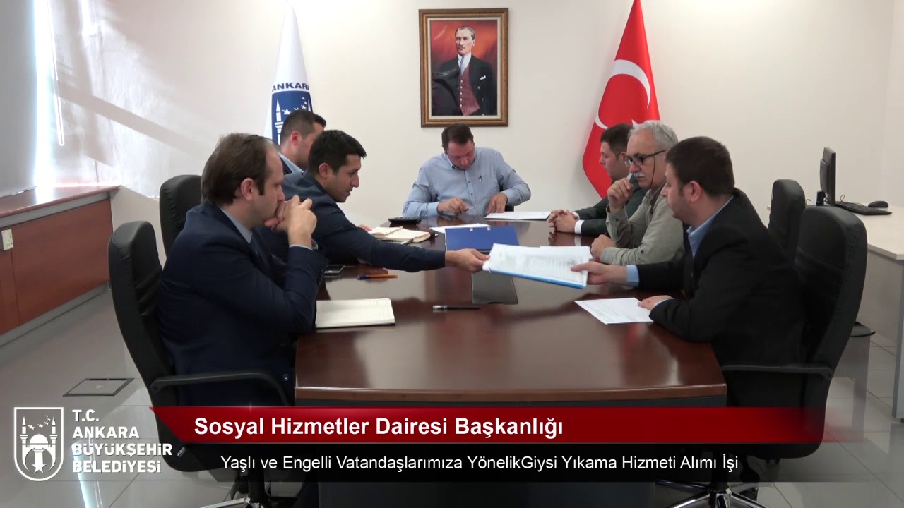 Sosyal Hizmetler Dairesi Başkanlığı  Yaşlı ve Engelli Vatandaşlarımıza Yönelik Giysi Yıkama Hizmeti