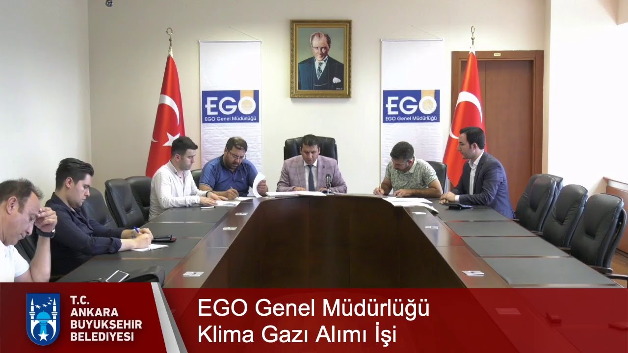 EGO Genel Müdürlüğü Klima Gazı Alımı İşi