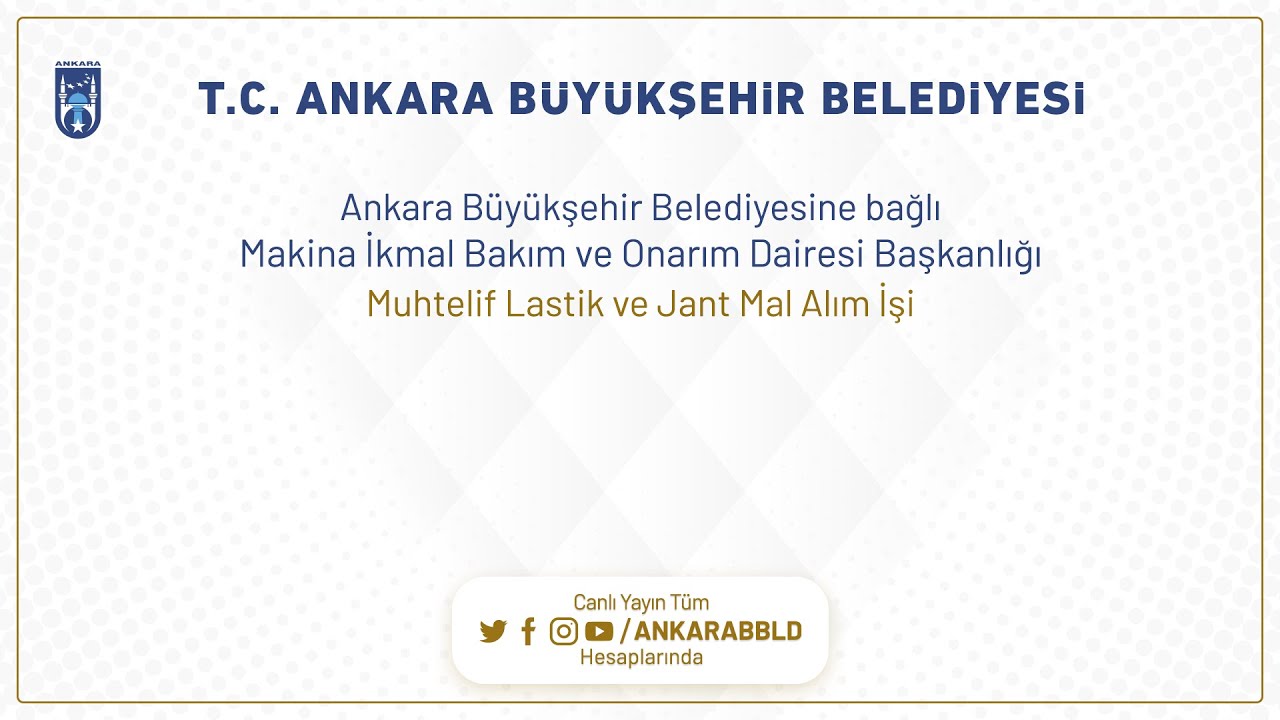 MAKİNA İKMAL BAKIM VE ONARIM DAİRESİ BAŞKANLIĞI MUHTELİF LASTİK VE JANT MAL ALIM İŞİ