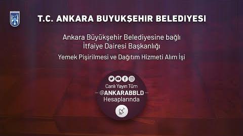 İtfaiye Dairesi Başkanlığı Yemek Pişirmesi ve Dağıtım Hizmeti Alım İşi