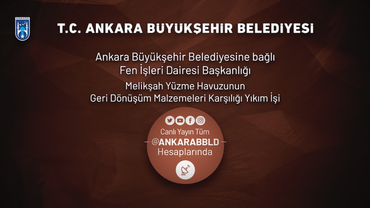 Fen İşleri Dairesi Başkanlığı Melikşah Yüzme Havuzunun Geri Dönüşüm Malzemeleri Karşılığı Yıkım İşi