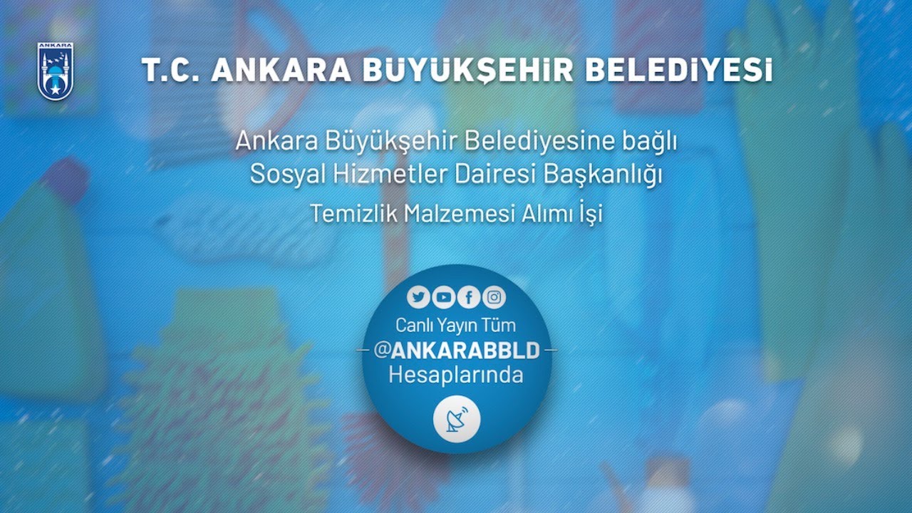 Sosyal Hizmetler Dairesi Başkanlığı Temizlik Malzemesi Alım İşi