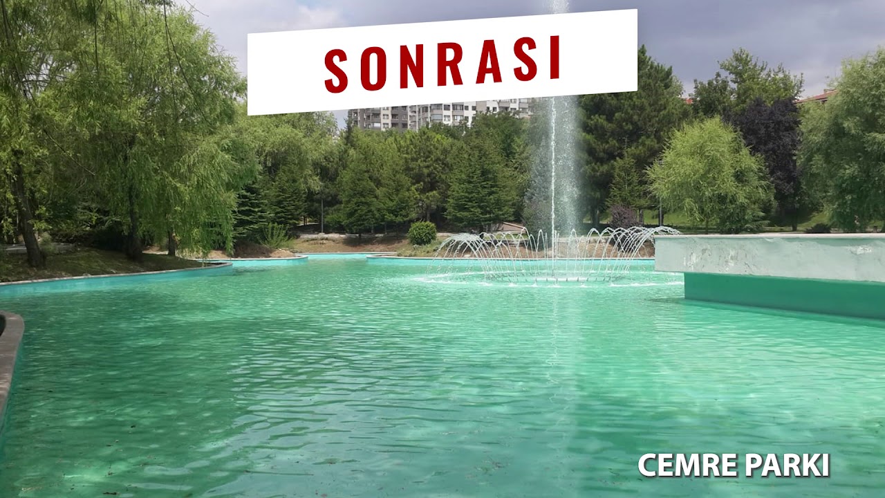 ANKARA&#39;NIN ÇEŞİTLİ NOKTALARINDAKİ PARK VE SÜS HAVUZLARI&#39;NIN TEMİZLİĞİ GERÇEKLEŞTİRİLDİ