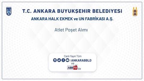 Ankara Halk Ekmek ve Un Fabrikası A.Ş. Atlet Poşet Alımı