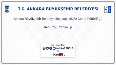 ANFA GENEL MÜDÜRLÜĞÜ Koşu Yolu Yapım İşi