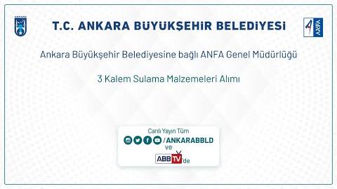 ANFA GENEL MÜDÜRLÜĞÜ 3 Kalem Sulama Malzemeleri Alımı