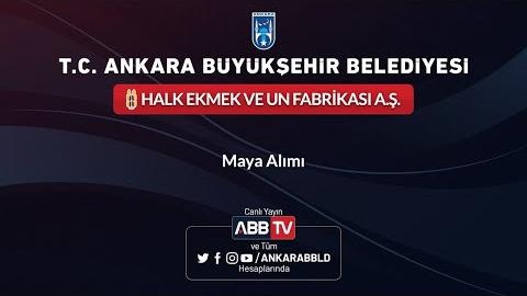 HALK EKMEK ve UN FABRİKASI A.Ş. Maya Alımı