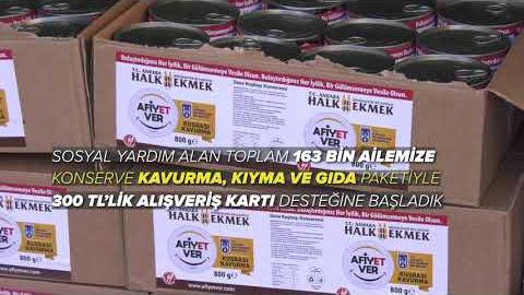 BÜYÜKŞEHİR İYİ GÜNDE DE KÖTÜ GÜNDE DE İHTİYAÇ SAHİBİ AİLELERİN YANINDA