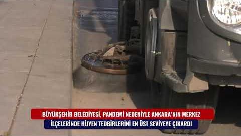 BÜYÜKŞEHİR BAŞKENT’TE HİJYEN ÇALIŞMALARINI ARTIRDI