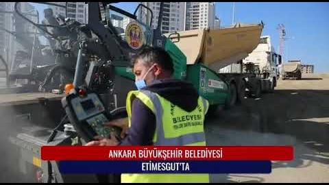 BÜYÜKŞEHİR BELEDİYESİ ETİMESGUT'TA DA GÖREV BAŞINDA