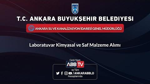 ASKİ - Laboratuvar Kimyasal ve Saf Malzeme Alımı