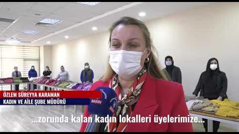 BÜYÜKŞEHİR KADIN LOKALLERİNDEN SIMSICAK BİR DESTEK