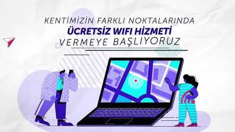 KENTİMİZİN FARKLI NOKTALARINDA ÜCRETSİZ WİFİ HİZMETİ VERMEYE BAŞLIYORUZ