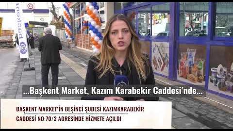 KIRSAL KALKINMA HAMLESİ SÜRÜYOR: BAŞKENT MARKET’İN 5. ŞUBESİ AÇILDI