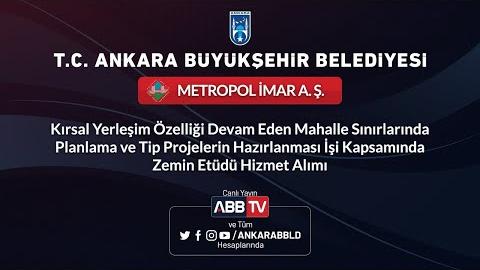 METROPOL A.Ş.  Tip Projelerin Hazırlanması İşi Kapsamında  Zemin Etüdü Hizmet Alımı