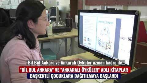 BİL BUL ANKARA VE ANKARALI ÖYKÜLER KİTABI BAŞKENTLİ ÇOCUKLARLA BULUŞTU