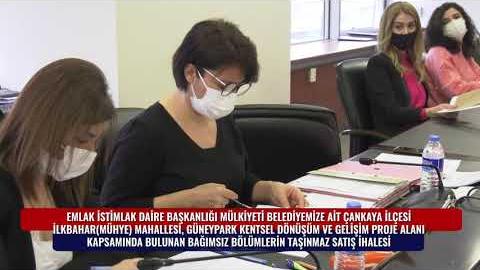 EMLAK İSTİMLAK DAİRESİ-ÇANKAYA KENTSEL DÖNÜŞÜM PROJE ALANI BAĞIMSIZ BÖLÜMLER TAŞINMAZ SATIŞ İHALESİ