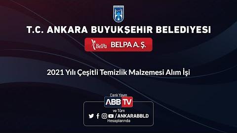 BELPA A.Ş. 2021 Yılı Çeşitli Temizlik Malzemesi Alım İşi