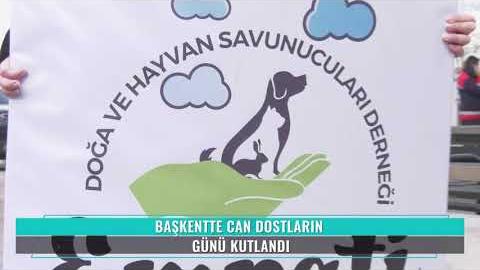 BAŞKENTTE CAN DOSTLARIN GÜNÜ KUTLANDI